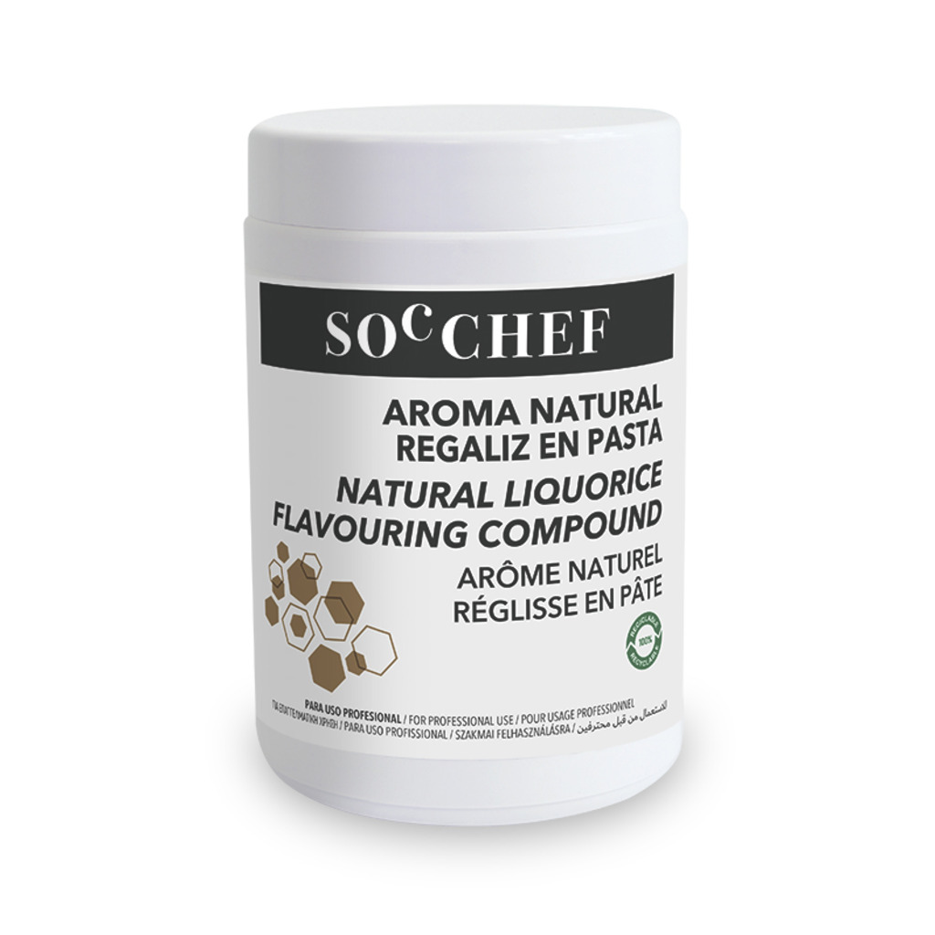 aroma natural regaliz en pasta 1kg